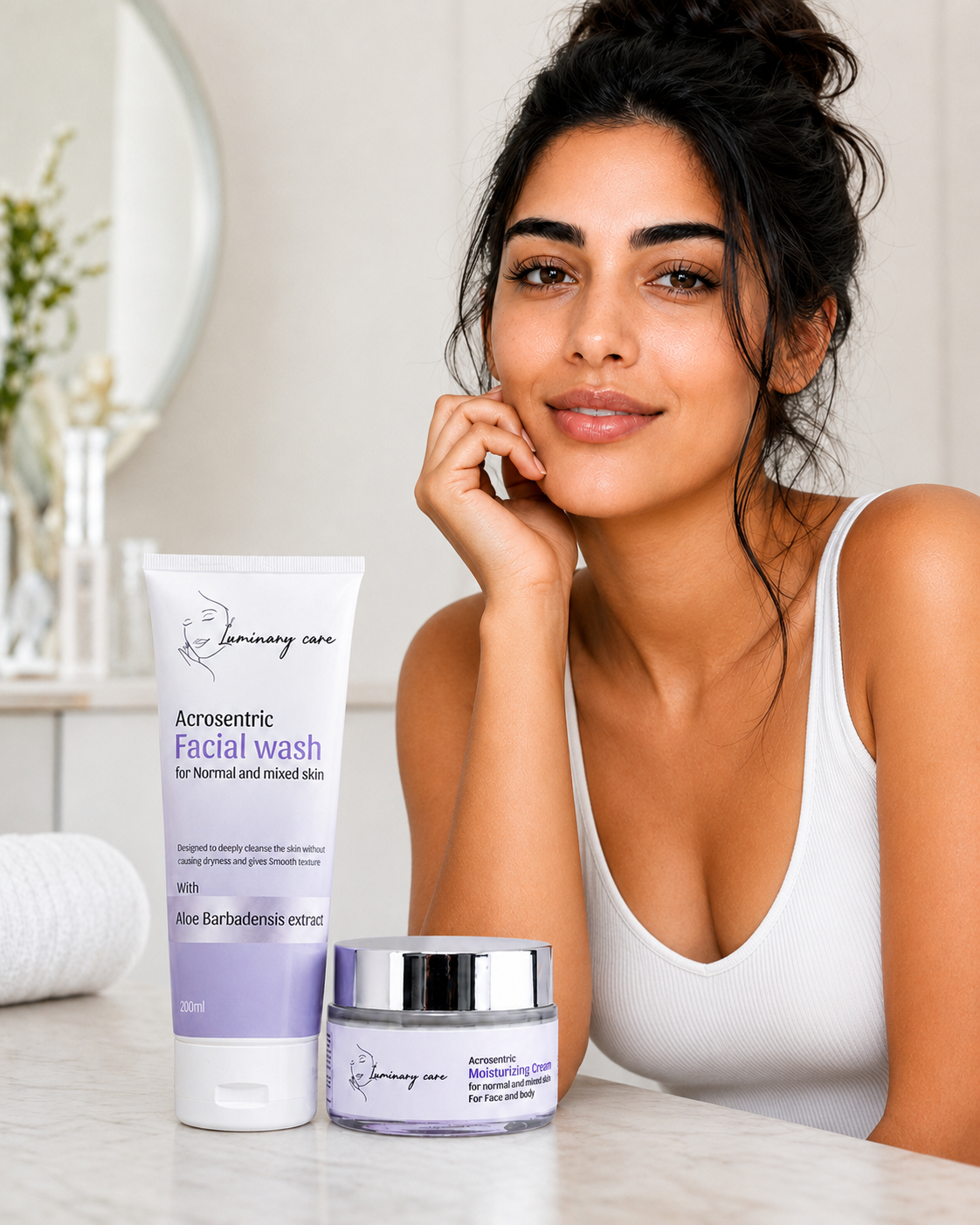 Cleanser + Moisturizer (Dry Skin)
