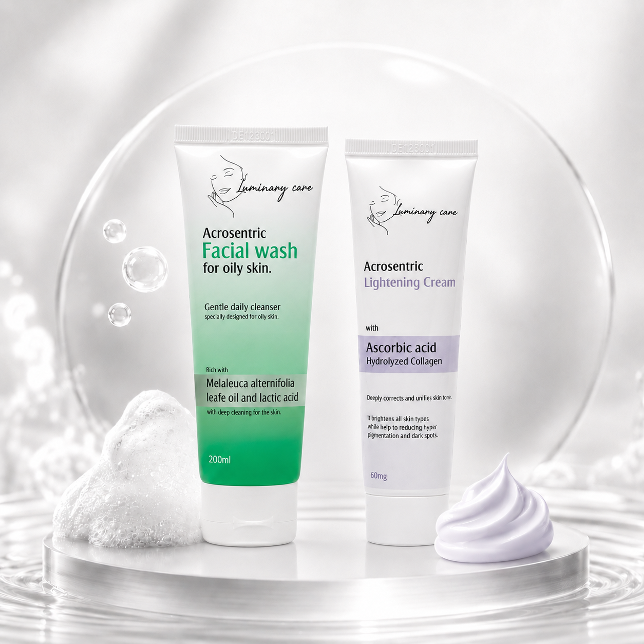 Lightening Cream + Facial Wash (Oily Skin)