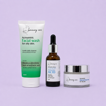 Glow Routine For oily skin