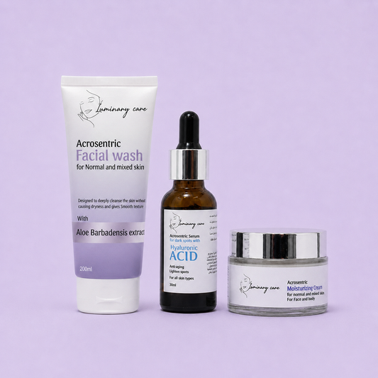 Glow Routine For Normal & mixed and dry skin